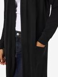 Product image thumbnail - LONG OPEN CARDIGAN, Black | 5