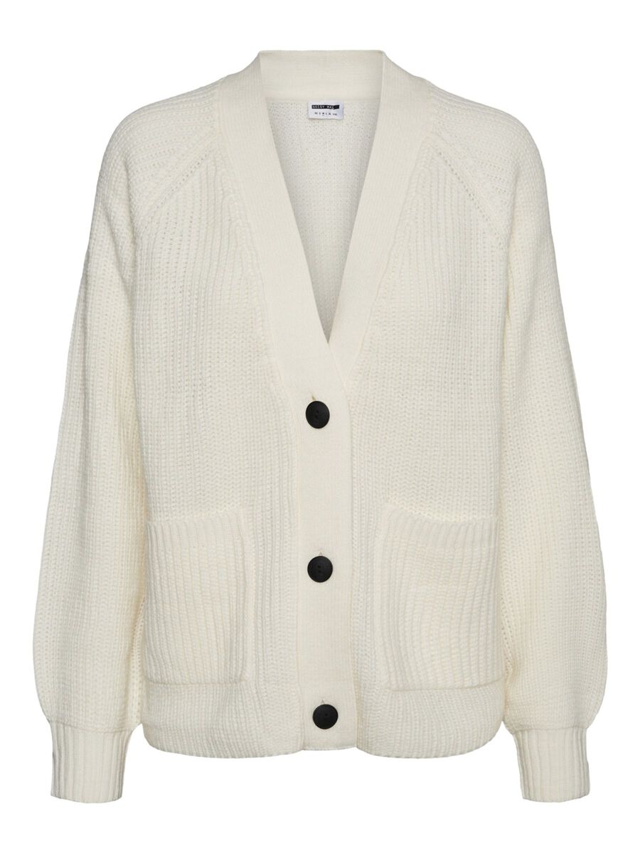 CARDIGAN | White | NOISY MAY®