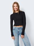 Noisy May LONG SLEEVED BABYLOCK TOP, Black, highres - 27022037_Black_007.jpg