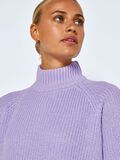 Noisy May HIGH NECK KNITTED PULLOVER, Purple Rose, highres - 27017053_PurpleRose_006.jpg
