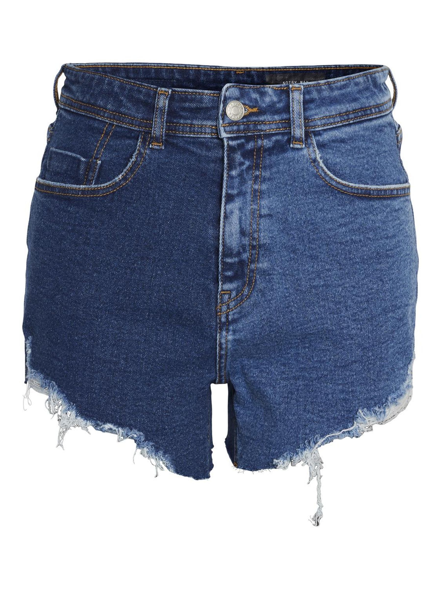 Multi coloured denim shorts sale