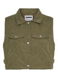 Noisy May CROPPED QUILTED GILET, Burnt Olive, highres - 27020032_BurntOlive_923808_001.jpg