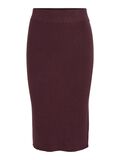 Product image thumbnail - KNITTED MIDI SKIRT, Winetasting | 2
