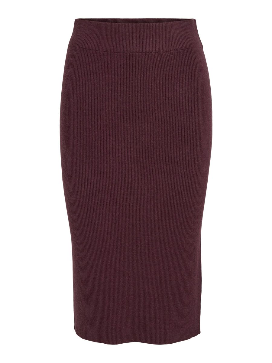 Carousel image - KNITTED MIDI SKIRT, Winetasting | 2