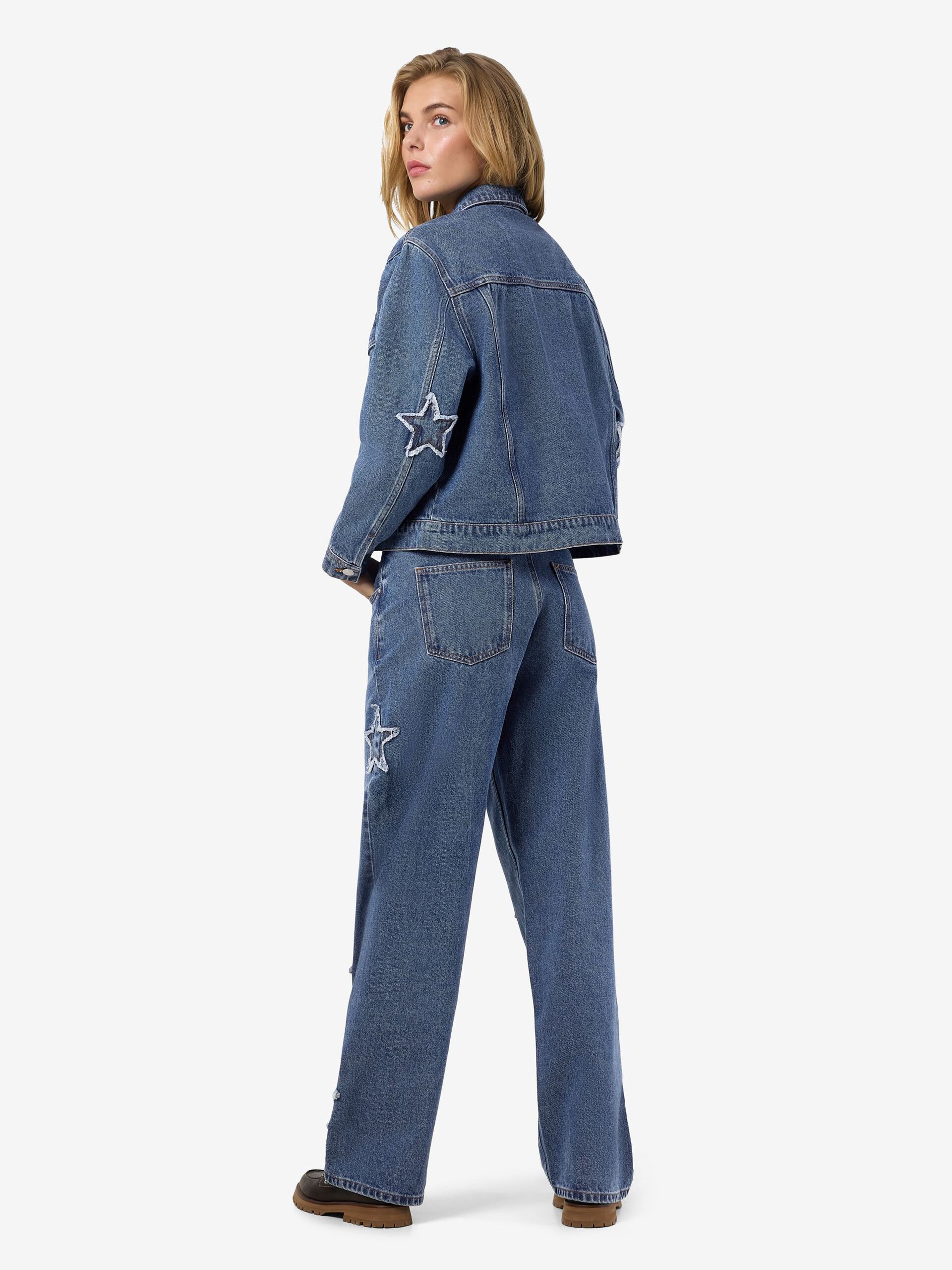Carousel image - NMLONEL FARKKUTAKKI, Medium Blue Denim | 3