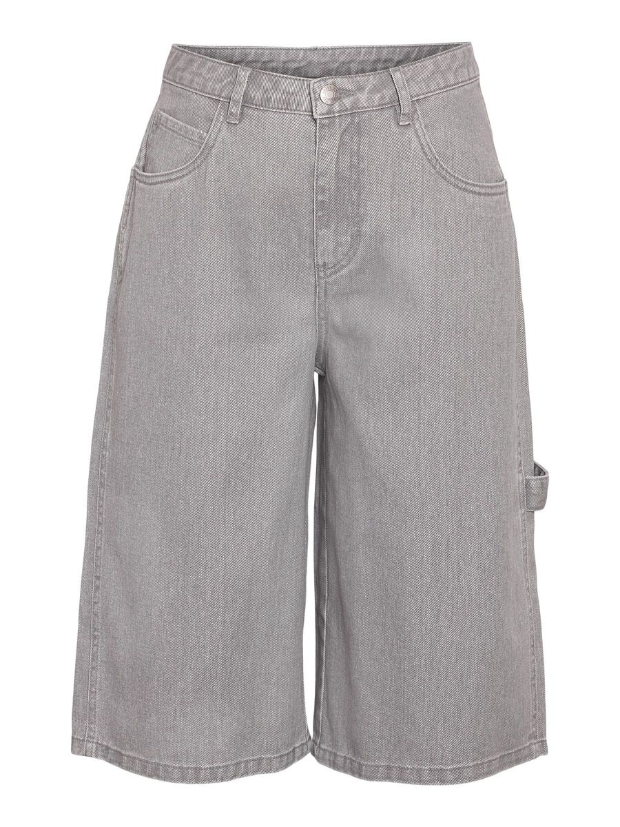 Noisy May FARKKUKANKAINEN CULOTTES-FARKUT, Light Grey Denim, highres - 27034274_LightGreyDenim_001.jpg