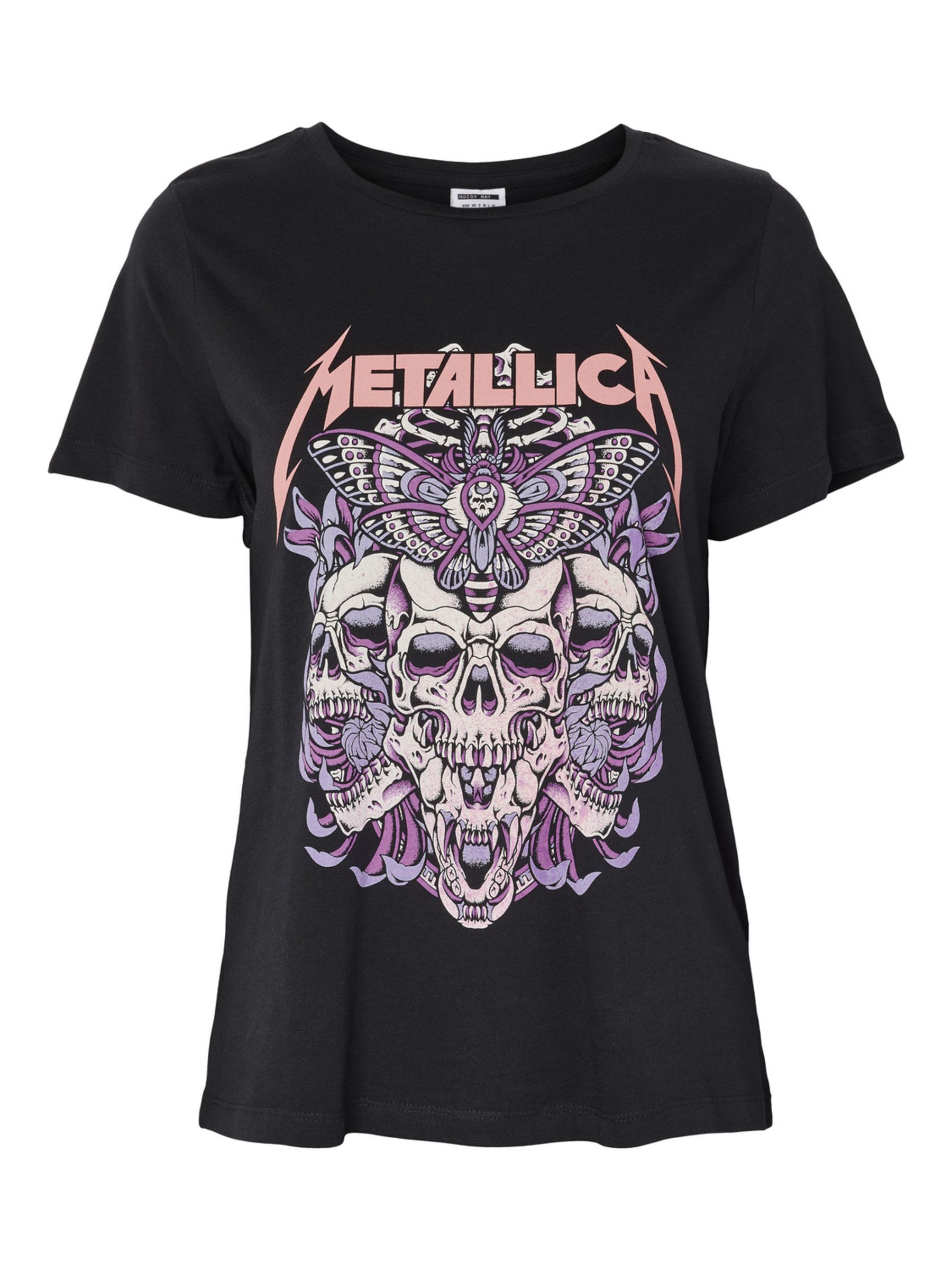 METALLICA T SHIRT Black NOISY MAY
