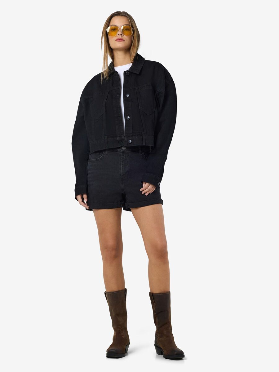 Noisy May CROPPED DENIM JACKET, Black Denim, highres - 27032323_BlackDenim_004.jpg