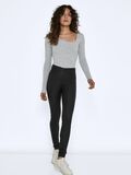 Noisy May NMCALLIE HIGH-WAIST GECOATE BROEK, Black, highres - 27012746_Black_007.jpg