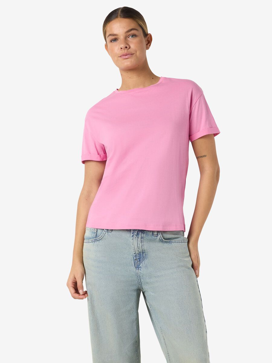 Product tile image - O-HALS T-SKJORTE, Begonia Pink | 27010978_BegoniaPink