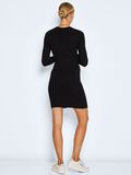 Noisy May SHORT KNITTED DRESS, Black, highres - 27020925_Black_005.jpg