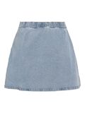 Product image thumbnail - NMANDY FLARED MINI SKIRT, Medium Blue Denim | 7