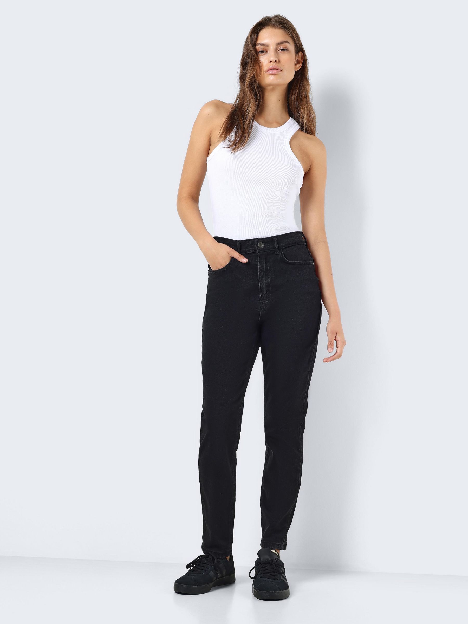 Jeans online mom negro