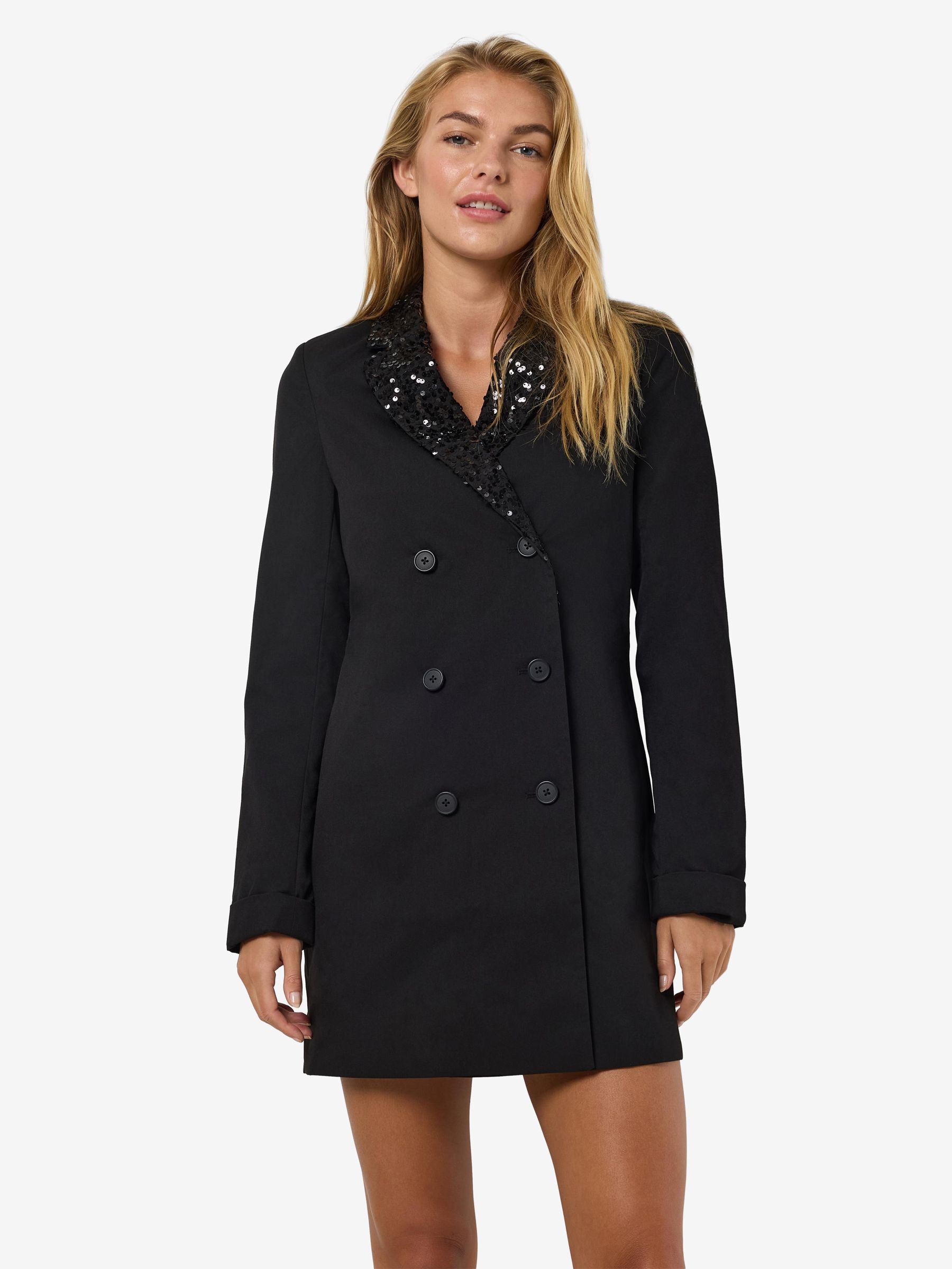 Laundry sequin blazer dress shop