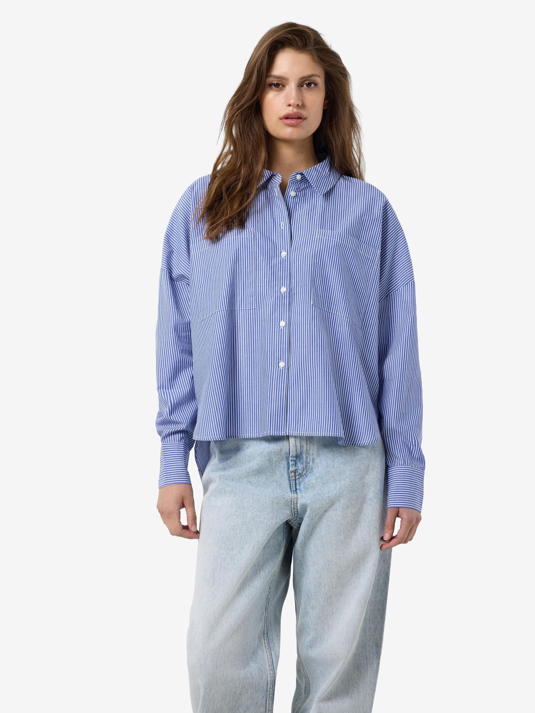 T-shirt with bejewelled embroidery, white | MAX&Co.
