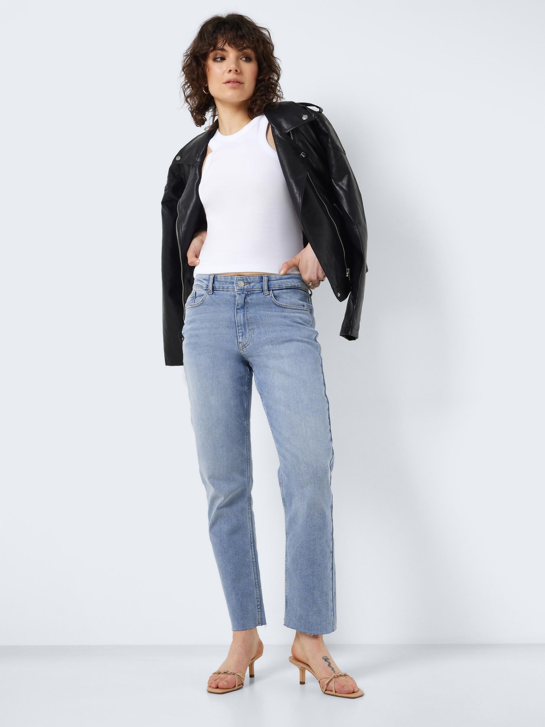 Noisy may jeans low waist top