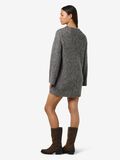 Product image thumbnail - NMGINNA KNITTED DRESS, Medium Grey Melange | 3