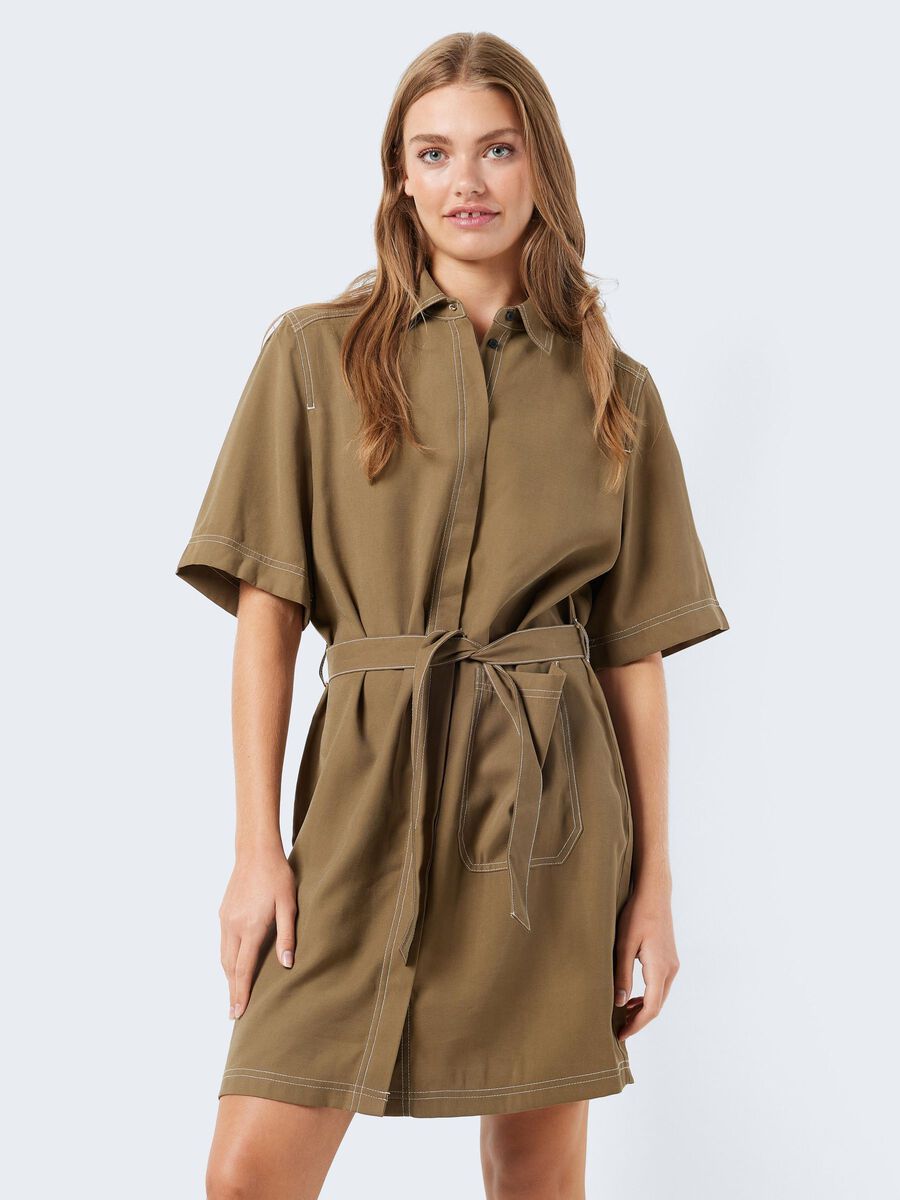 Noisy May SHORT SLEEVED DRESS, Capers, highres - 27027985_Capers_003.jpg