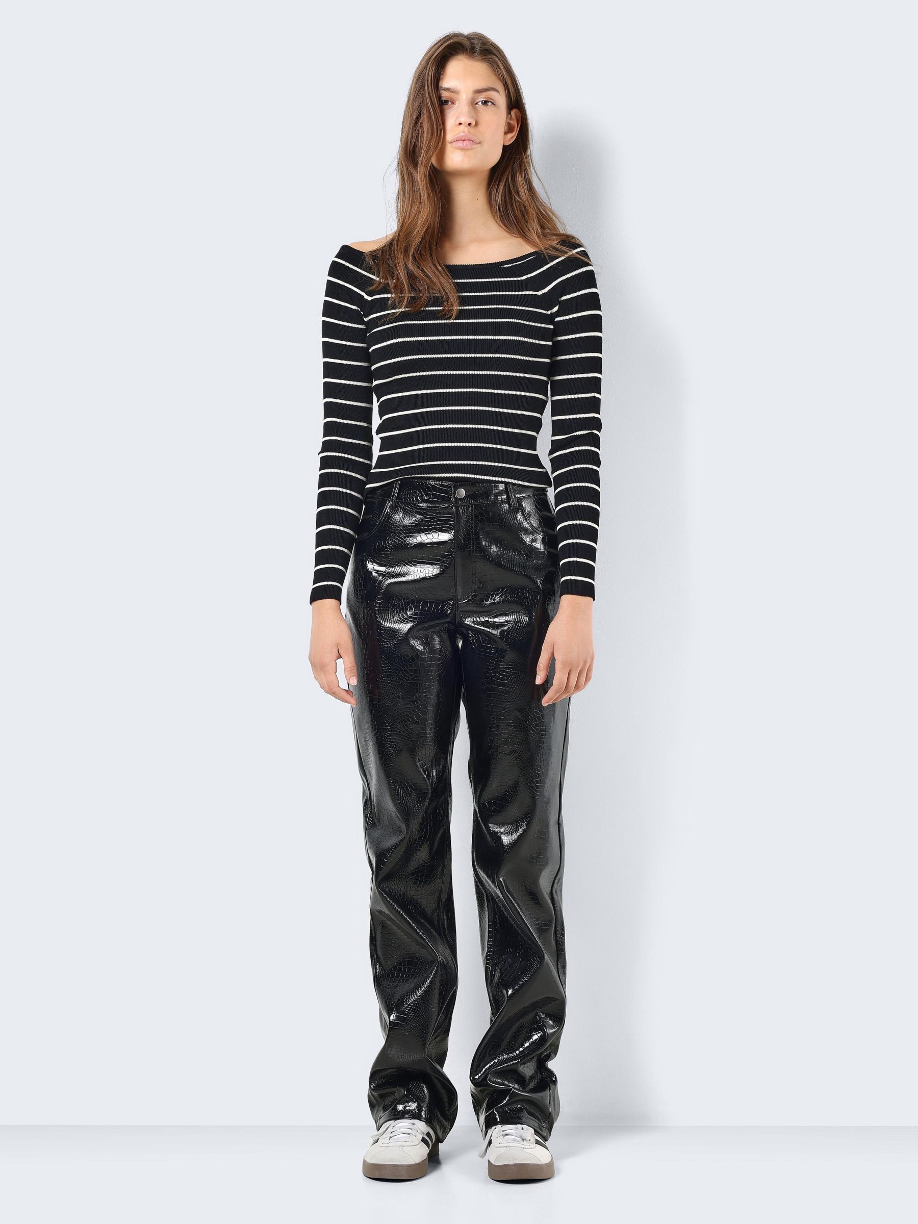 H et m pantalon simili cuir cheap