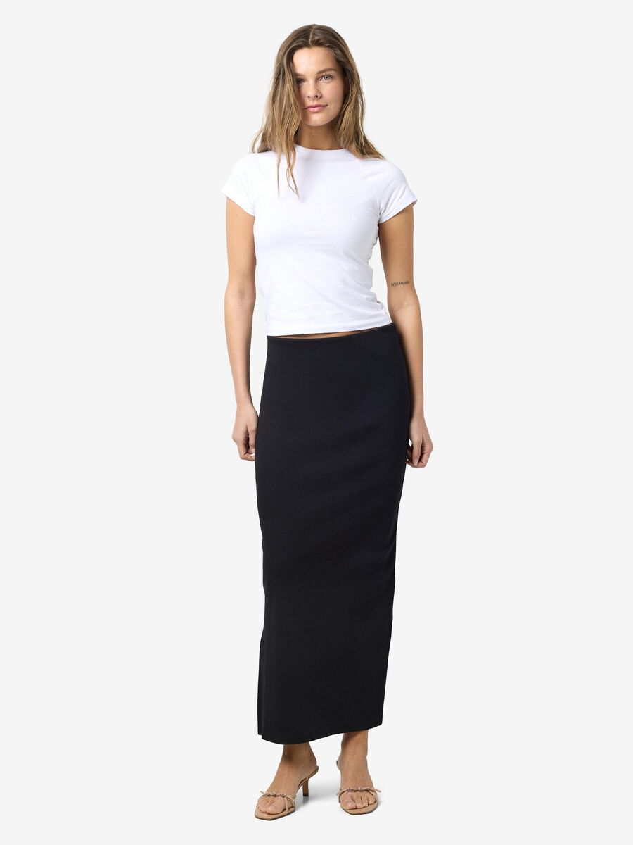 Noisy May NMMAYA MAXI SKIRT, Black, highres - 27027283_Black_007.jpg