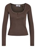 Product image thumbnail 2 NMMAYA L&Aring;NG&Auml;RMAD TOPP, Chocolate Brown