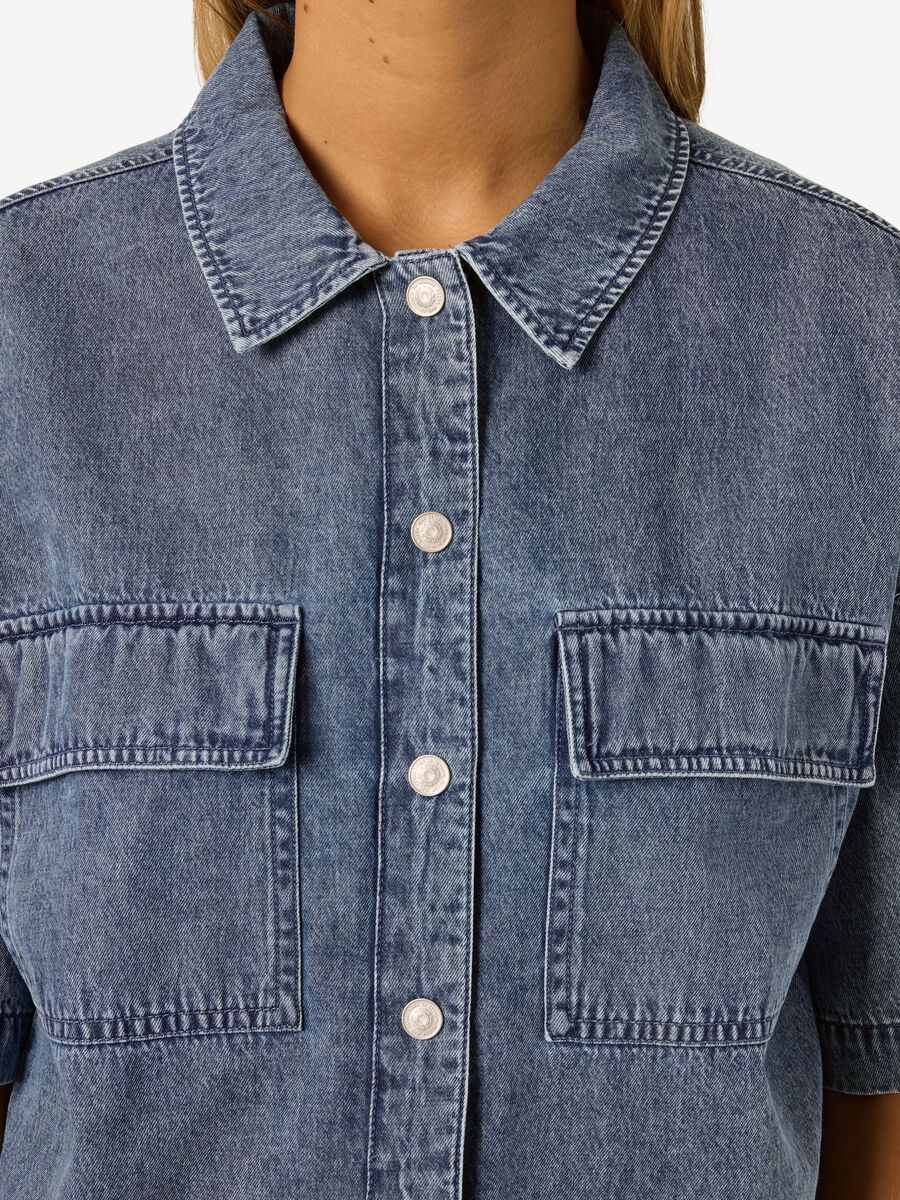 Carousel image - NMENZA JEANSHEMD, Medium Blue Denim | 5