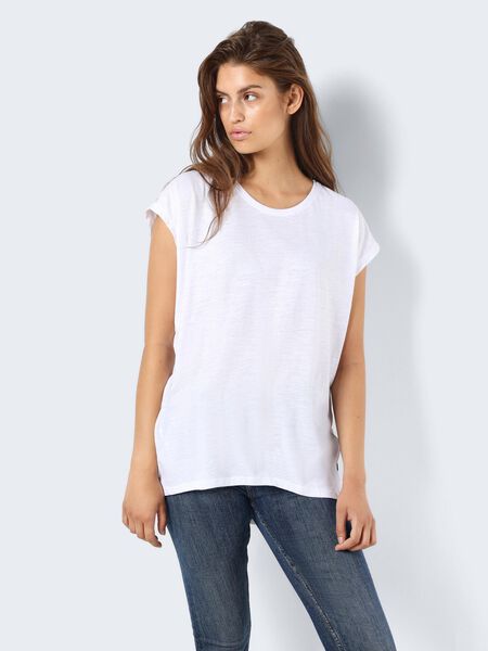 Noisy May SURDIMENSIONNÉ T-SHIRT, Bright White, highres - 27002573_BrightWhite_007.jpg