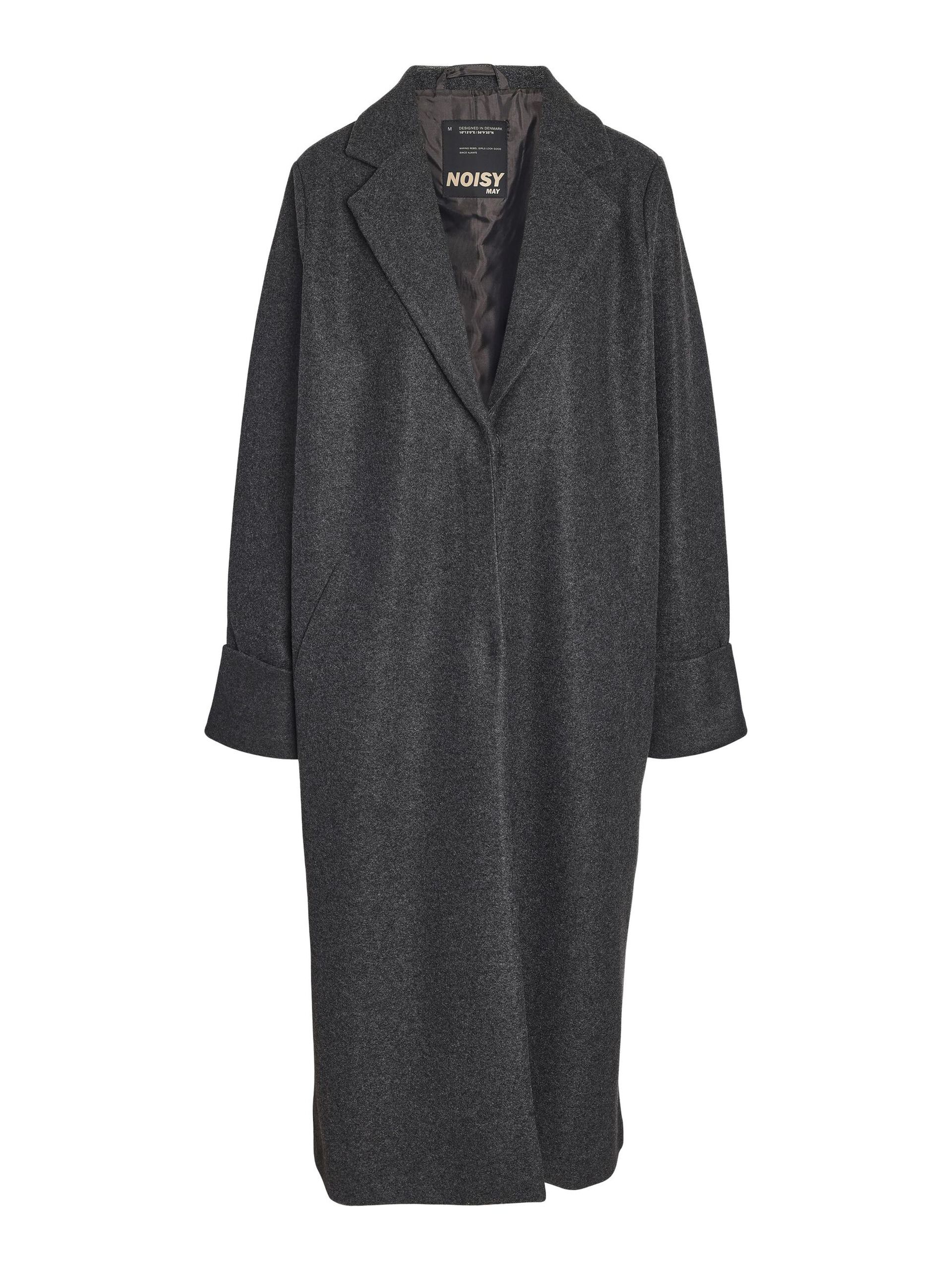 Carousel image - LÅNG MODELL KAPPA, Dark Grey Melange | 3