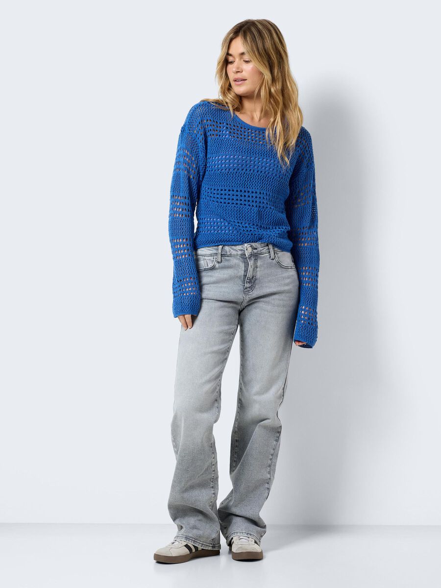Noisy May CROCHETED PULLOVER, Dazzling Blue, highres - 27029389_DazzlingBlue_1108660_004.jpg