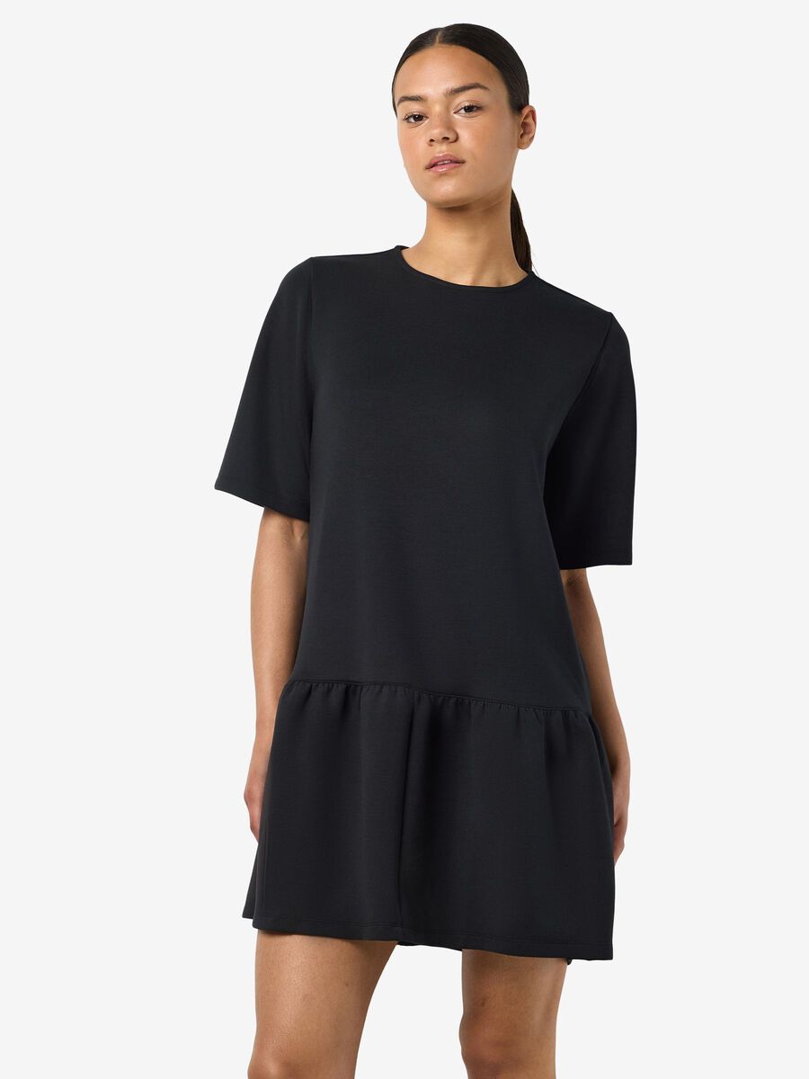 Noisy May SCUBA MINI DRESS, Black, highres - 27035445_Black_003.jpg