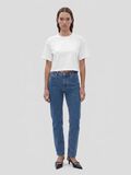 Product image thumbnail - SHORT SLEEVED SEMI CROPPED TOP, Bright White | 5
