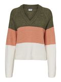 Noisy May STRIPED KNITTED PULLOVER, Dusty Olive, highres - 27011820_DustyOlive_771731_001.jpg