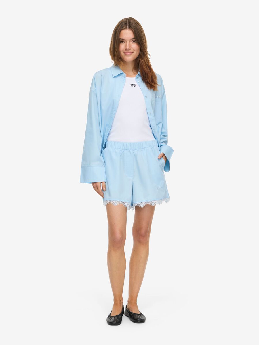 Carousel image - NMFRIDA OVERHEMD, Cerulean | 3