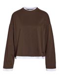 Product image thumbnail 2 NMEMBER DOUBLE LAYER LONG SLEEVED TOP, Demitasse