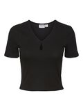 Noisy May CUT-OUT TOP, Black, highres - 27024165_Black_001.jpg