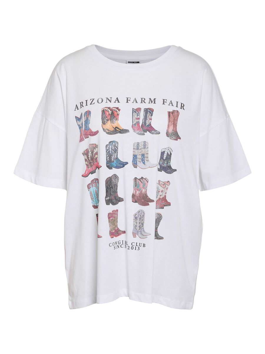 Carousel image - NMIDA  T-SHIRT, Bright White | 1