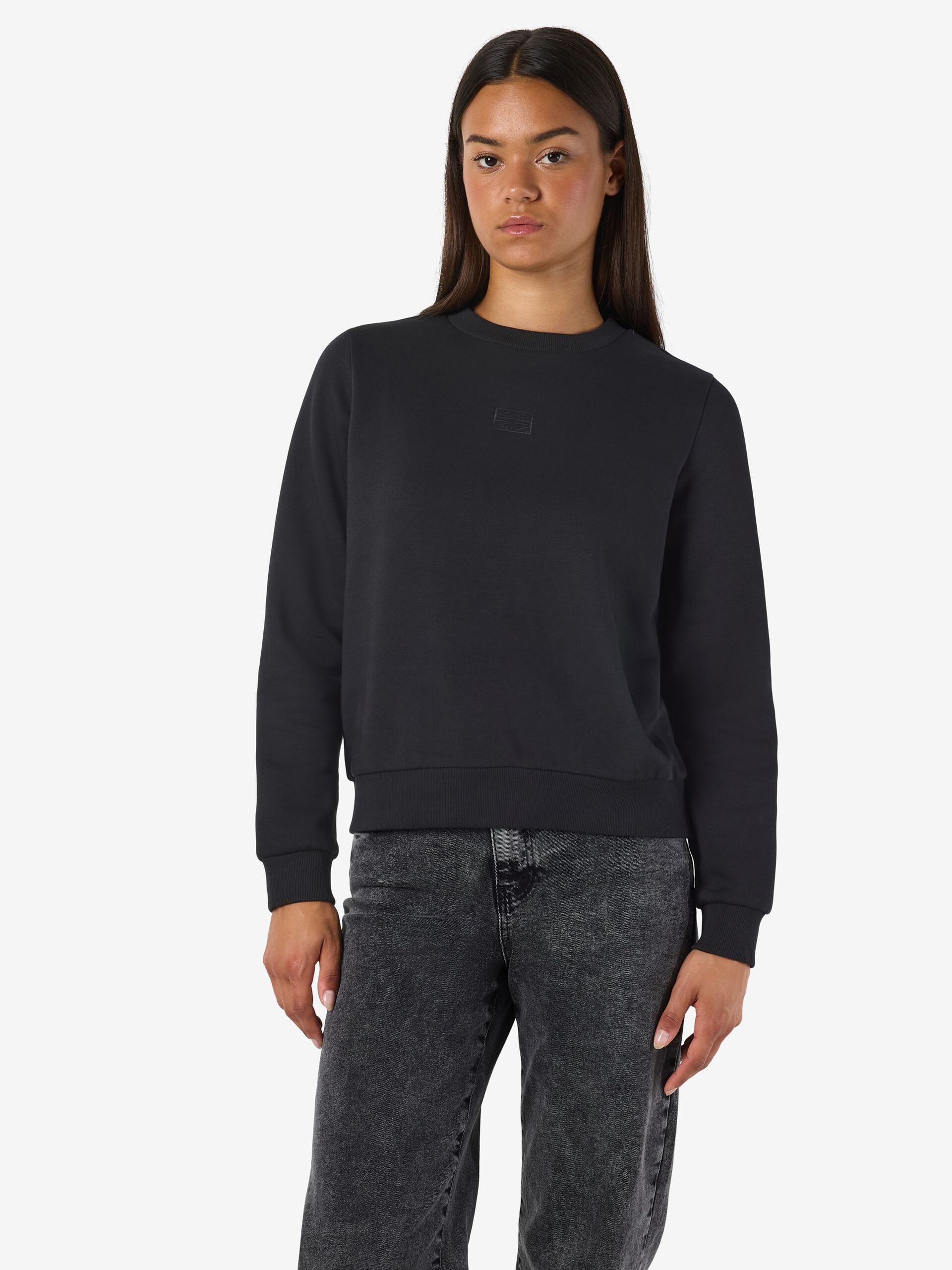 Carousel image - EMBROIDERED SWEATSHIRT, Black | 5