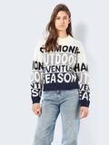 Noisy May PATTERNED KNITTED PULLOVER, Pearled Ivory, highres - 27029072_PearledIvory_1081406_003.jpg