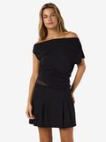 Product image thumbnail - NMELIANA OFF-SHOULDER TOP, Black | 6