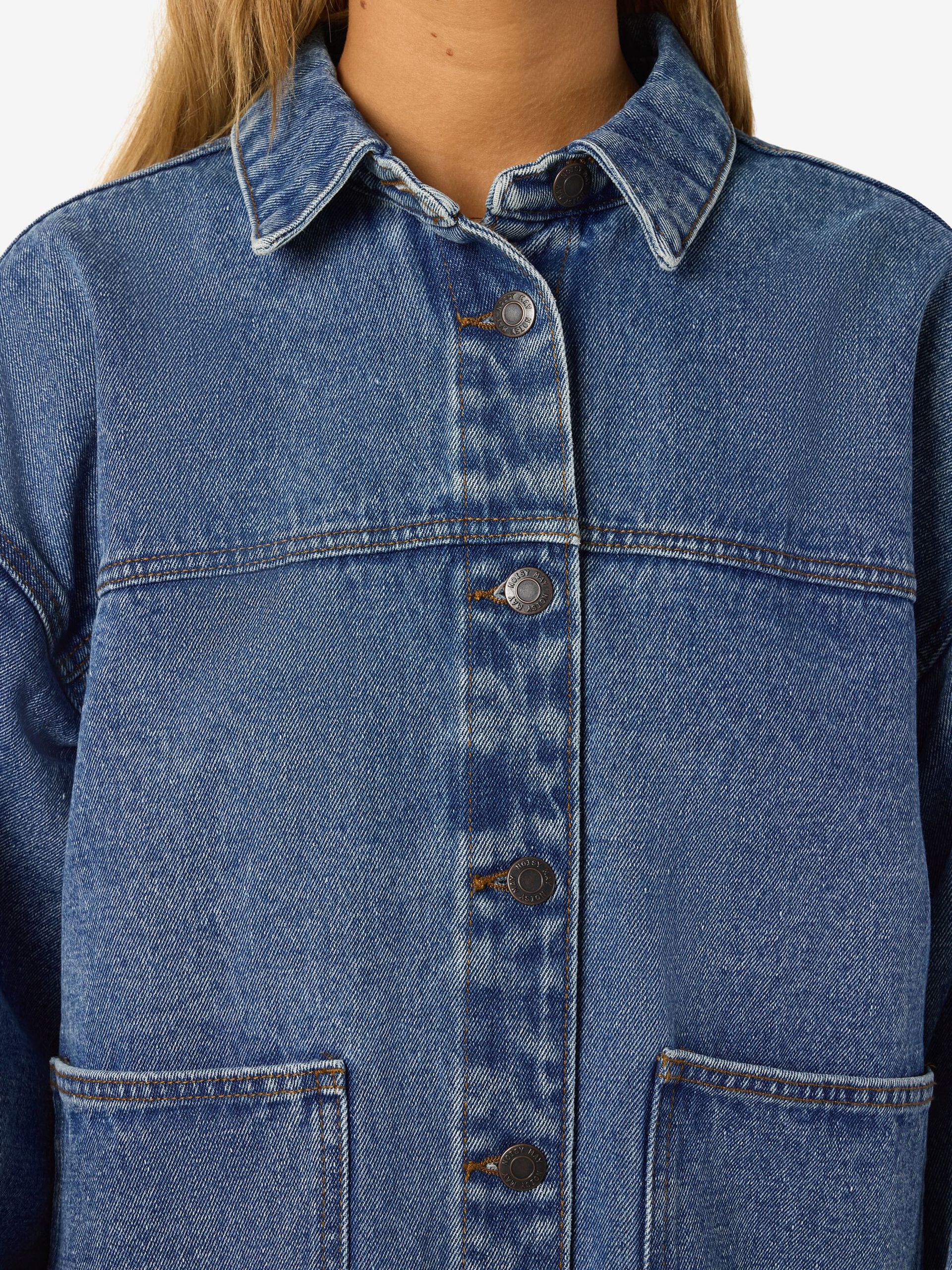 Carousel image - NMKETTIE VESTE EN JEAN, Medium Blue Denim | 5