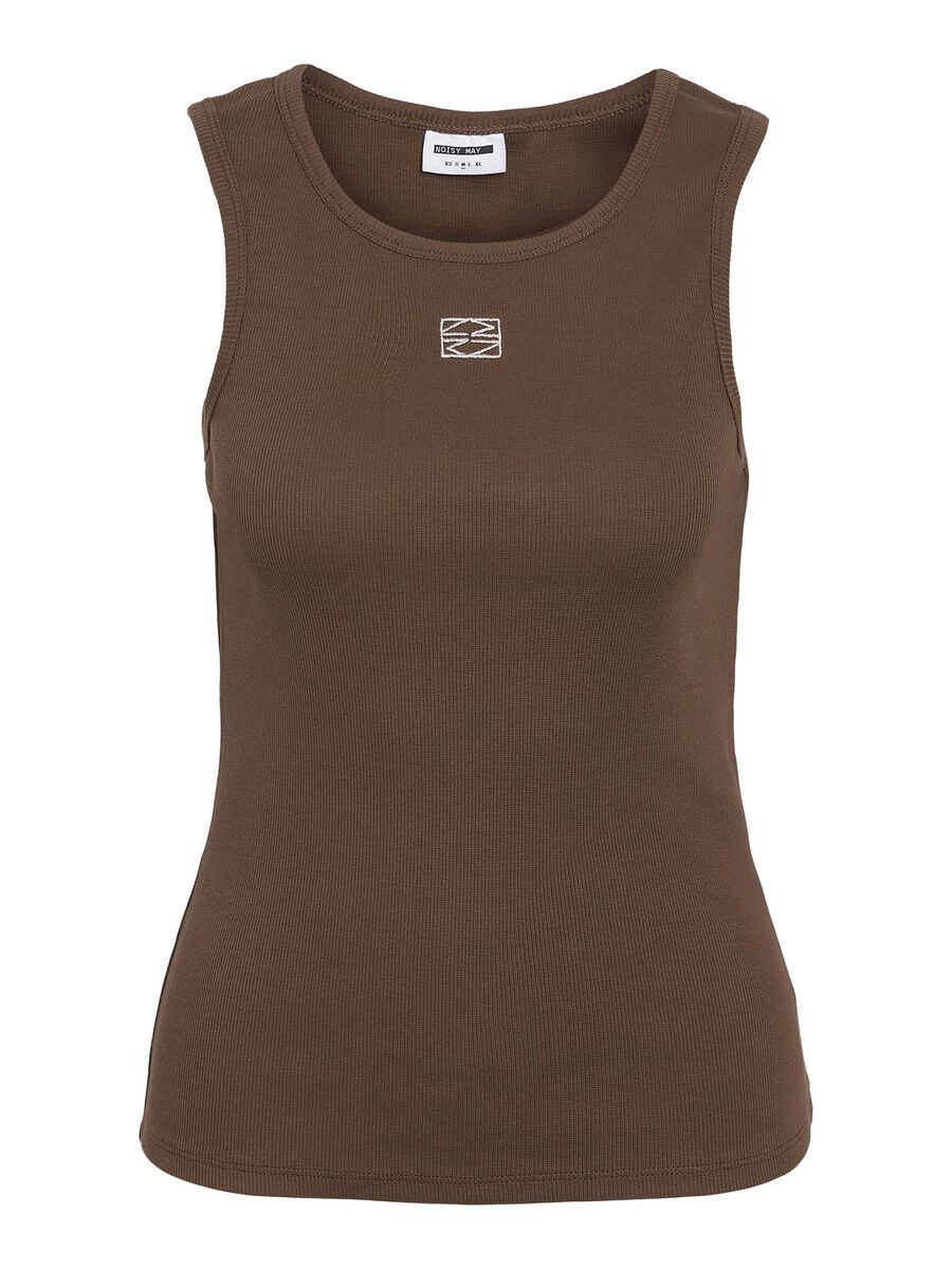 Product tile image - NMMAYA  TANK TOP, Chocolate Brown | 27033135_ChocolateBrown_1259015