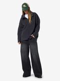Product image thumbnail - RELAXED FLEECE JACKET, Obsidian | 4