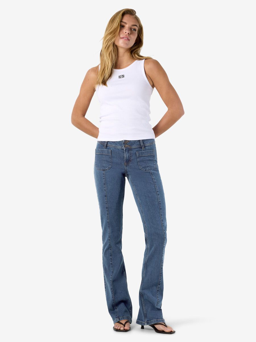 Carousel image - NMREMI BOOTCUT-JEANS, Medium Blue Denim | 4