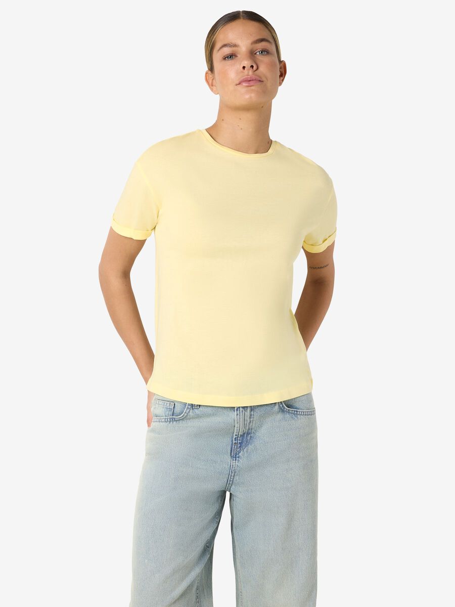 Carousel image - O-NECK T-SHIRT, French Vanilla | 6