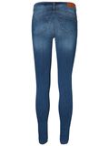 Noisy May NMJULIE NORMAL WAIST PUSH UP SKINNY FIT JEANS, Medium Blue Denim, highres - 27000929_MediumBlueDenim_002.jpg