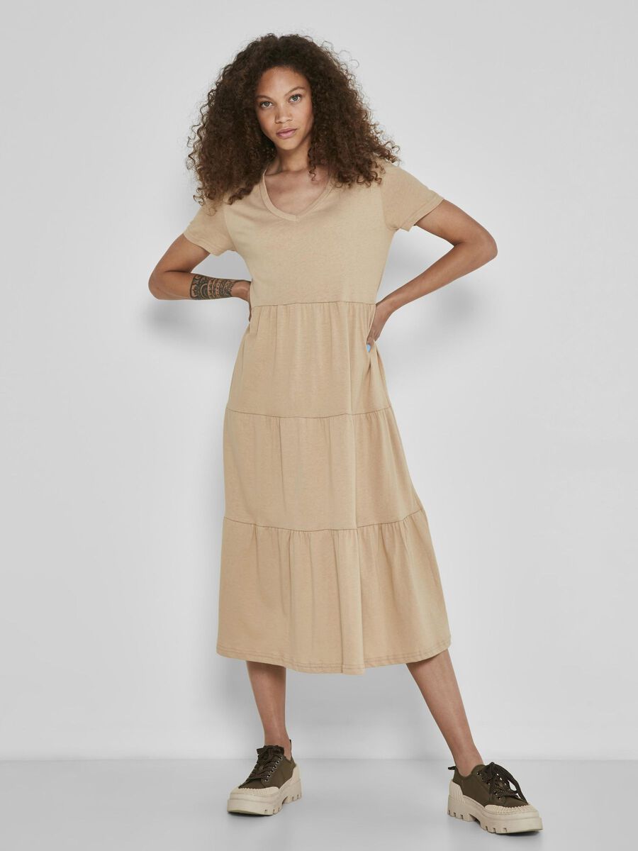 Noisy May SHORT SLEEVED MIDI DRESS, Nomad, highres - 27016652_Nomad_007.jpg