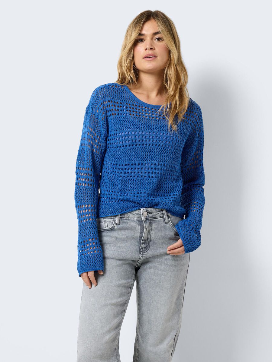 Noisy May CROCHETED PULLOVER, Dazzling Blue, highres - 27029389_DazzlingBlue_1108660_003.jpg