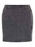 Product image thumbnail - NMOREGON MINI DENIM SKIRT, Black Denim | 2