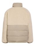 Product image thumbnail - FLEECE PUFFER JACKET, Birch | 7
