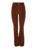 Noisy May NMSALLIE HIGH WAISTED CORDUROY TROUSERS, Cappuccino, highres - 27023906_Cappuccino_001.jpg